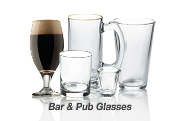 beer and wine glasses on sale